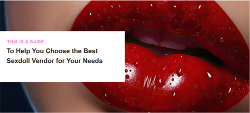 best sex dolls vendors