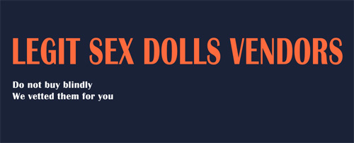 legit sexdolls vendors