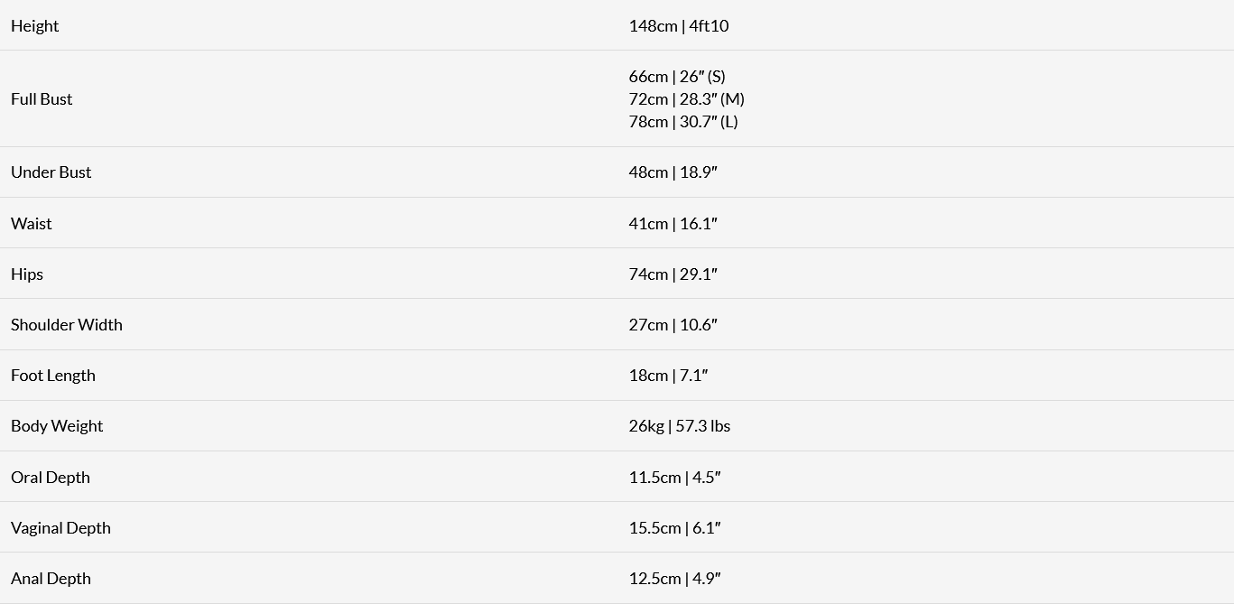 elsababe 148cm spec elsababe 148cm spec