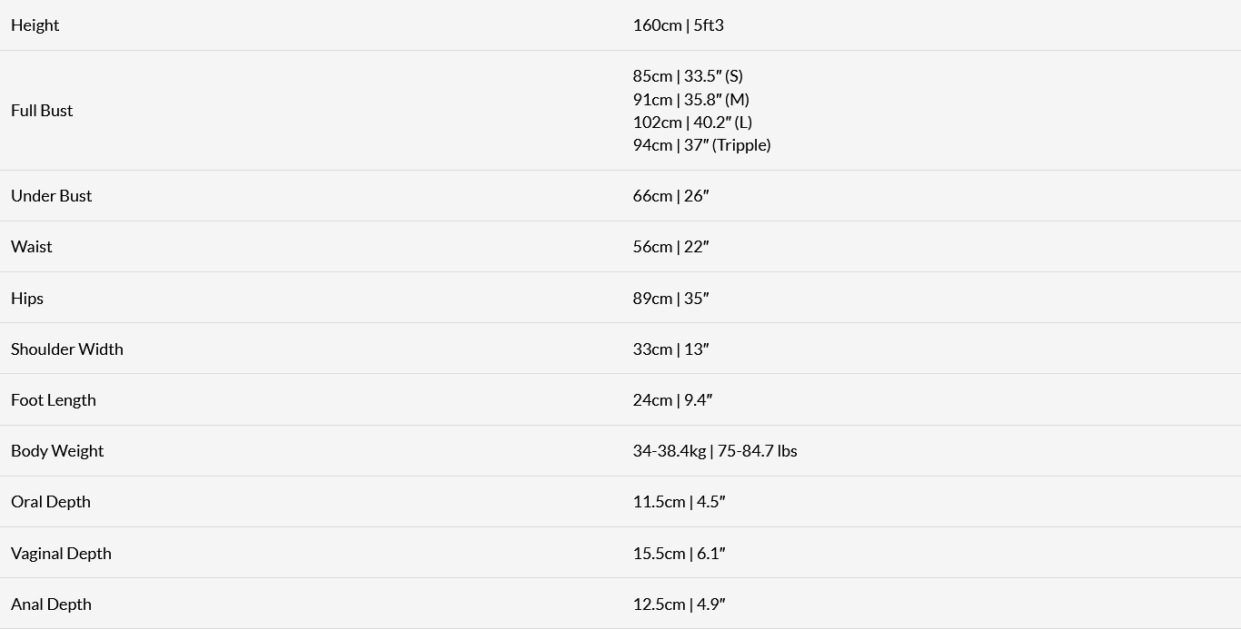 elsababe 160cm spec elsababe 160cm spec