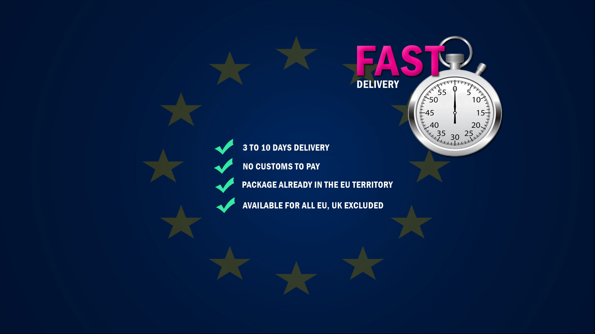 EU Quick Shipping 1 EU fast delivery page